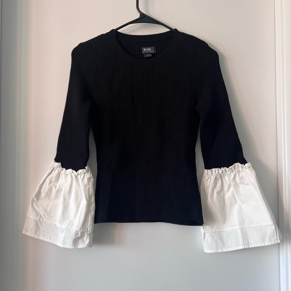 Maeve Bell Sleeve Sweater
